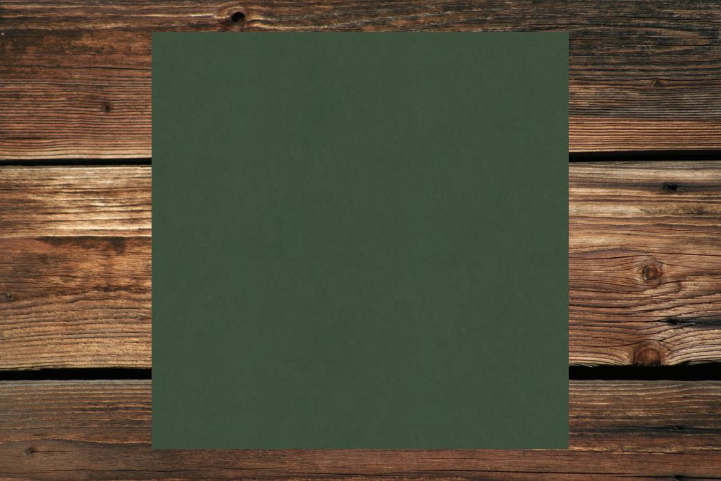 Einzelkarten 210x210 mm Dunkelgrün 230 g/qm